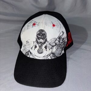 DC COLLECTION by Jimlee DARKSEID Black Cap with Red Highlights